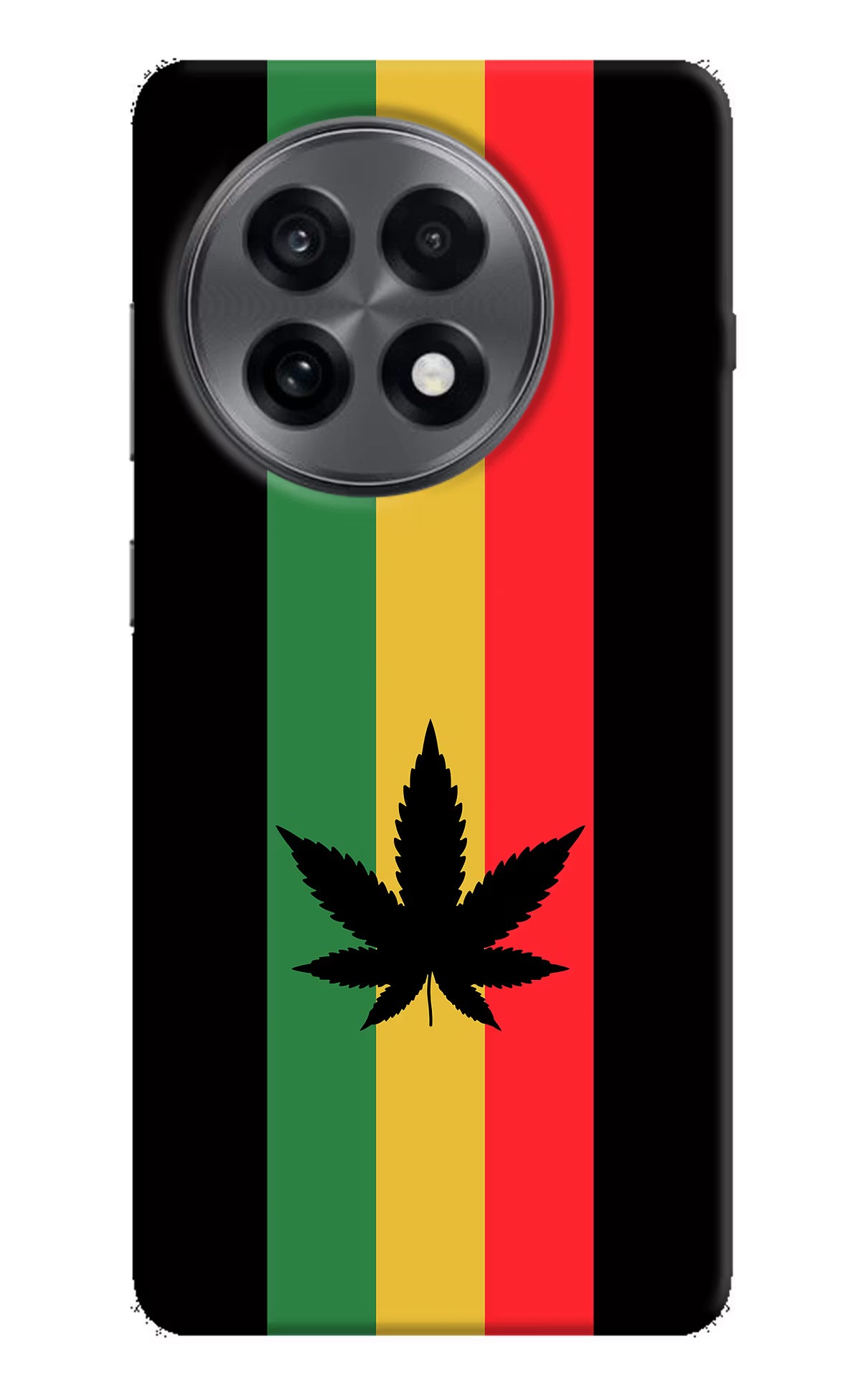 Weed Flag OnePlus 13R Hard Case Back Cover by Casekaro