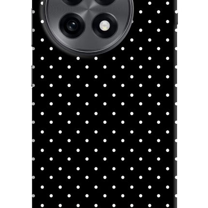 White Dots OnePlus 13R Hard Case Back Cover by Casekaro