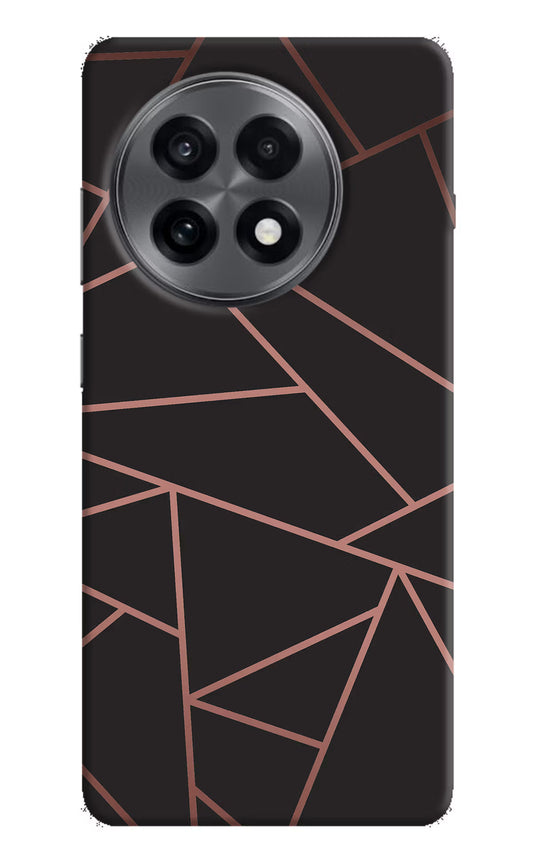 Geometric Pattern OnePlus 13R Hard Case Back Cover by Casekaro