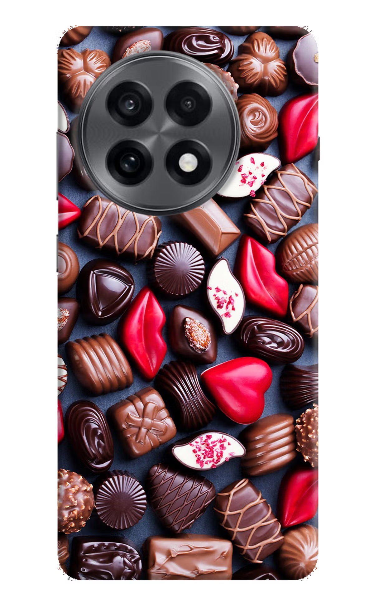 Chocolates OnePlus 13R Hard Case Back Cover by Casekaro