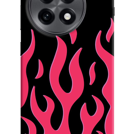 Fire Flames OnePlus 13R Hard Case Back Cover by Casekaro