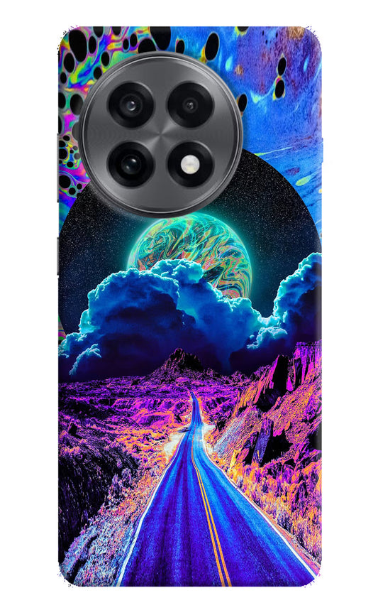 Psychedelic Painting OnePlus 13R Hard Case Back Cover by Casekaro