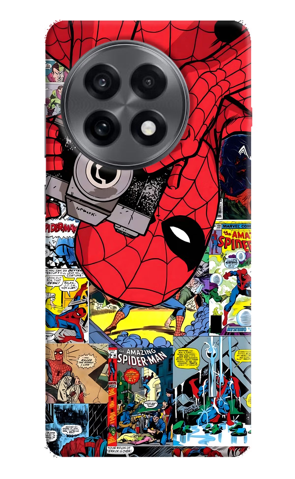 Spider Man OnePlus 13R Hard Case Back Cover by Casekaro