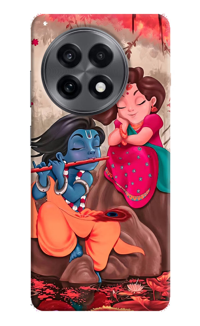 Radhe Krishna OnePlus 13R Hard Case Back Cover by Casekaro