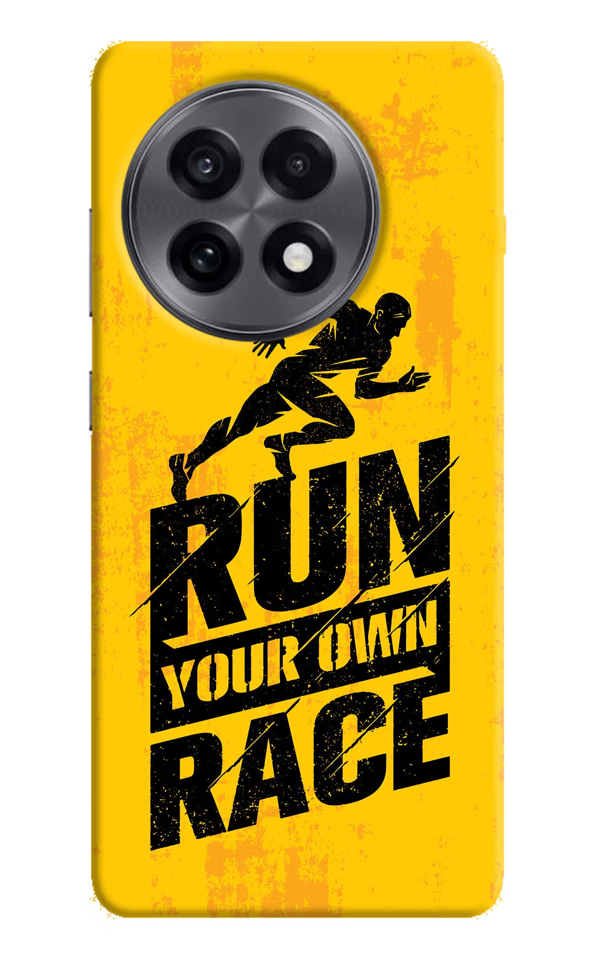 Run Your Own Race OnePlus 13R Hard Case Back Cover by Casekaro