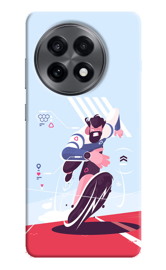 Run Pro OnePlus 13R Hard Case Back Cover by Casekaro