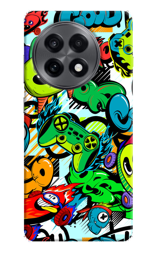 Game Doodle OnePlus 13R Hard Case Back Cover by Casekaro