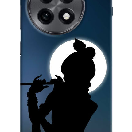 Shri Krishna Silhouette OnePlus 13R Hard Case Back Cover by Casekaro