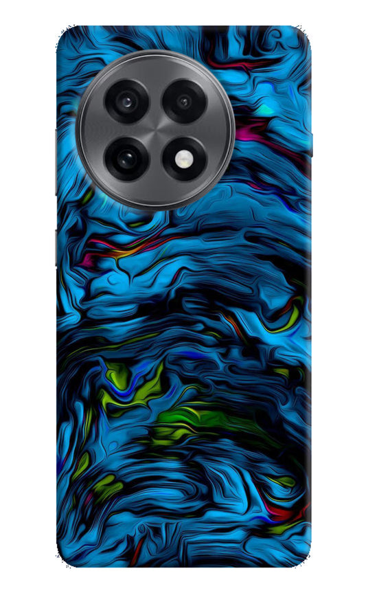 Dark Blue Abstract OnePlus 13R Hard Case Back Cover by Casekaro