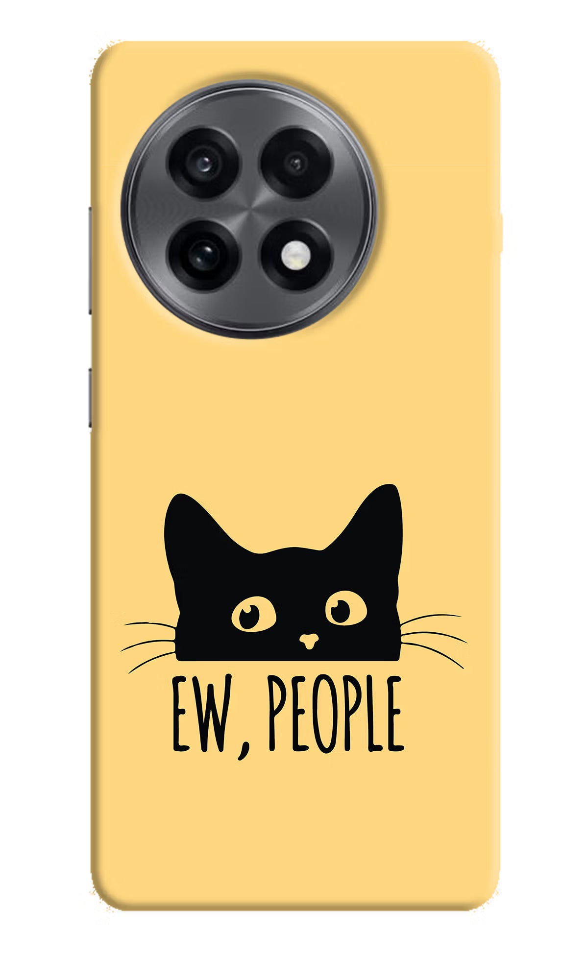 Ew People Catitude OnePlus 13R Hard Case Back Cover by Casekaro