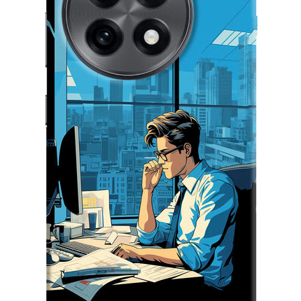 Focused Hustler (AI Generated) OnePlus 13R Hard Case Back Cover by Casekaro