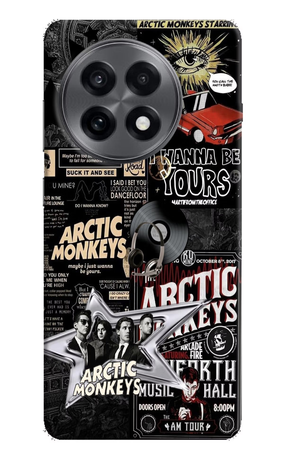 Arctic Monkeys OnePlus 13R Hard Case Back Cover by Casekaro