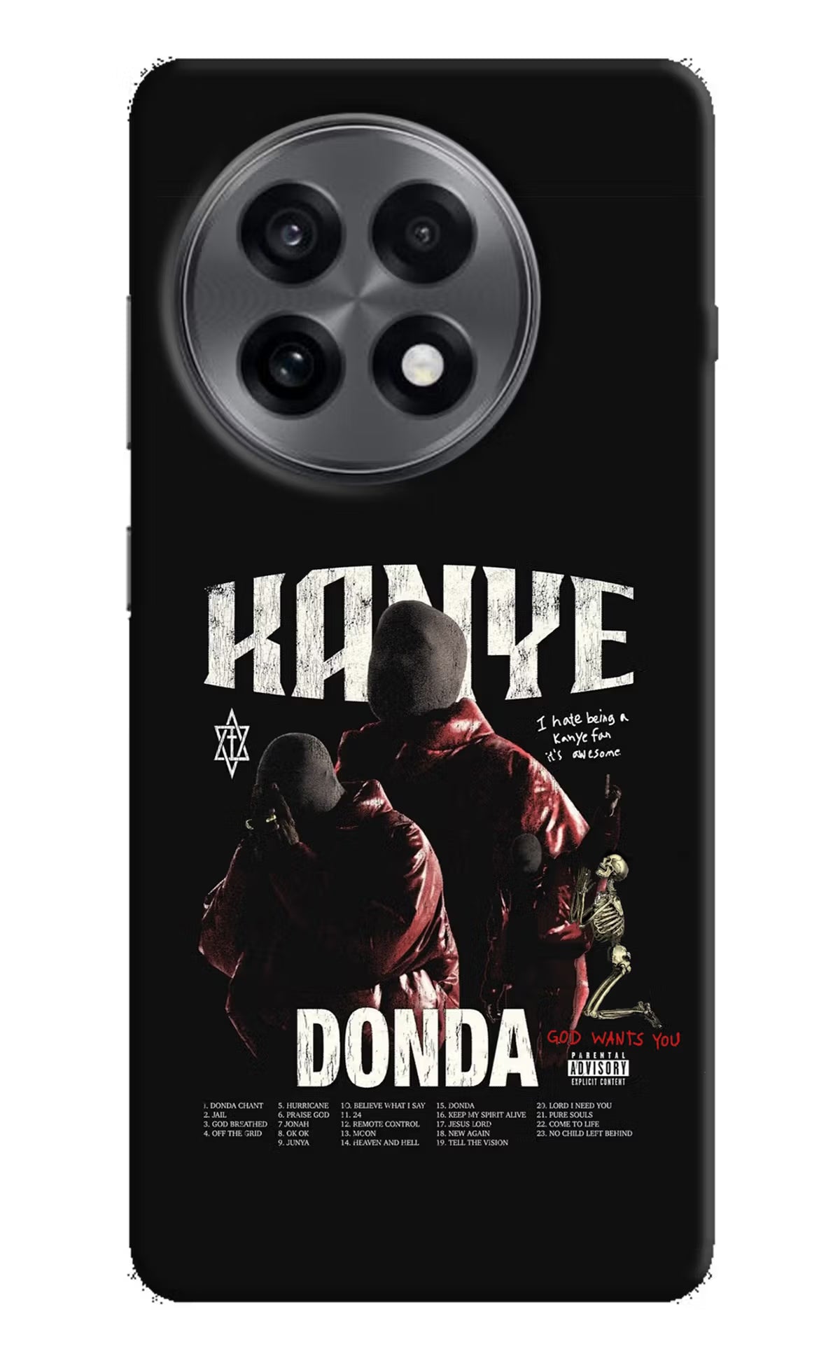 Donda Kanye West OnePlus 13R Hard Case Back Cover by Casekaro