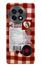 Queen of Disaster OnePlus 13R Hard Case Back Cover by Casekaro