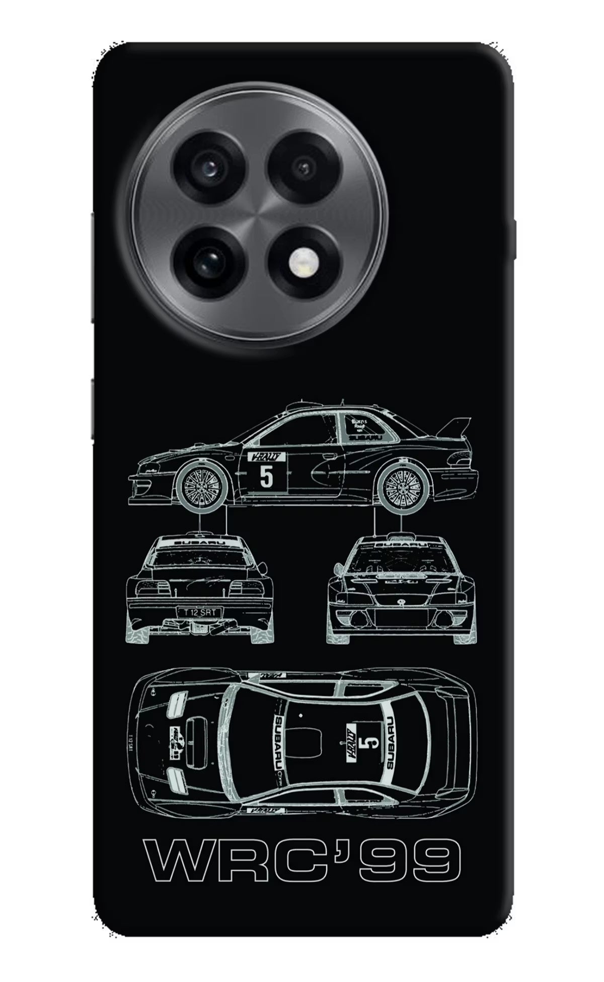 WRC'99 OnePlus 13R Hard Case Back Cover by Casekaro
