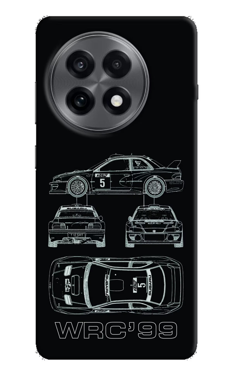 WRC'99 OnePlus 13R Back Cover, Hard case