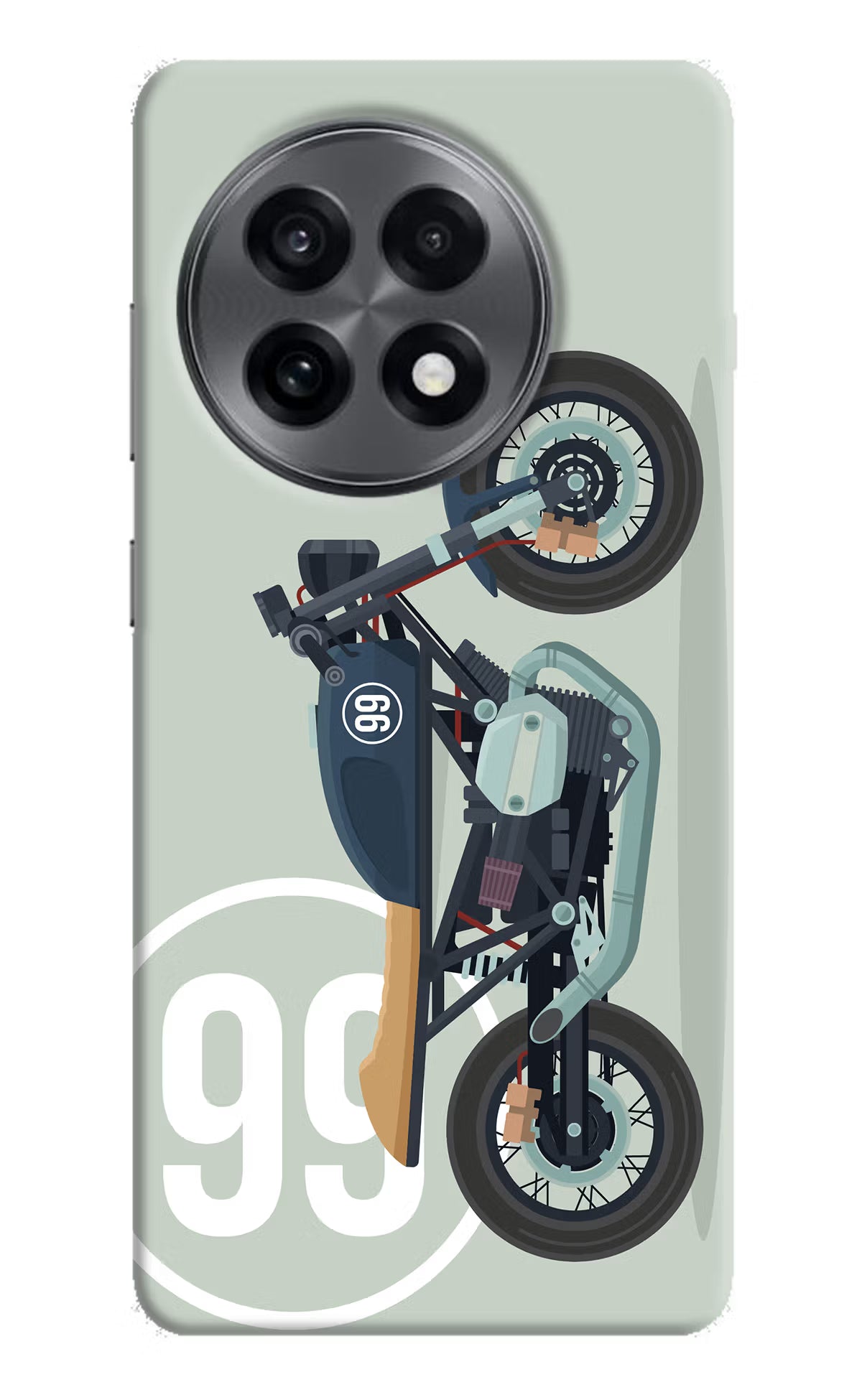 Classic Cafe Racer 99 OnePlus 13R Hard Case Back Cover by Casekaro