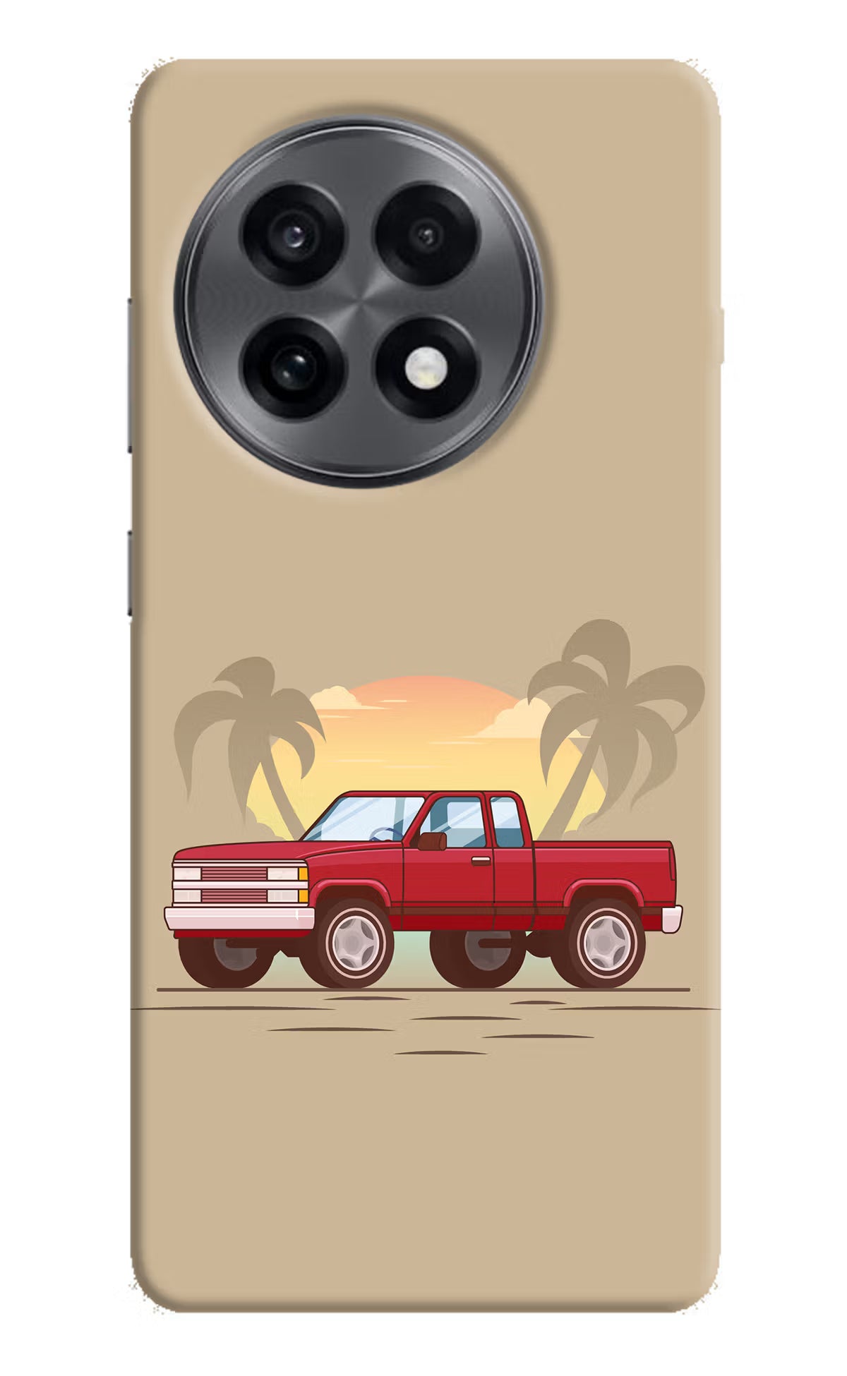 Desert Classic Drive OnePlus 13R Hard Case Back Cover by Casekaro