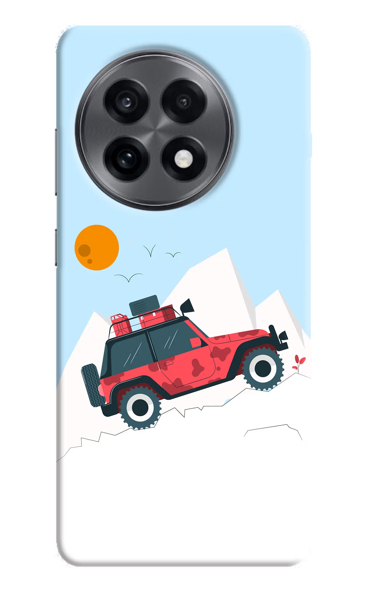 Mountain Trail Beast OnePlus 13R Hard Case Back Cover by Casekaro