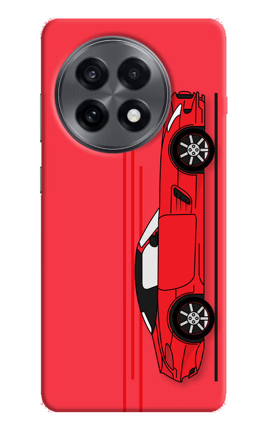 Red Velocity OnePlus 13R Hard Case Back Cover by Casekaro
