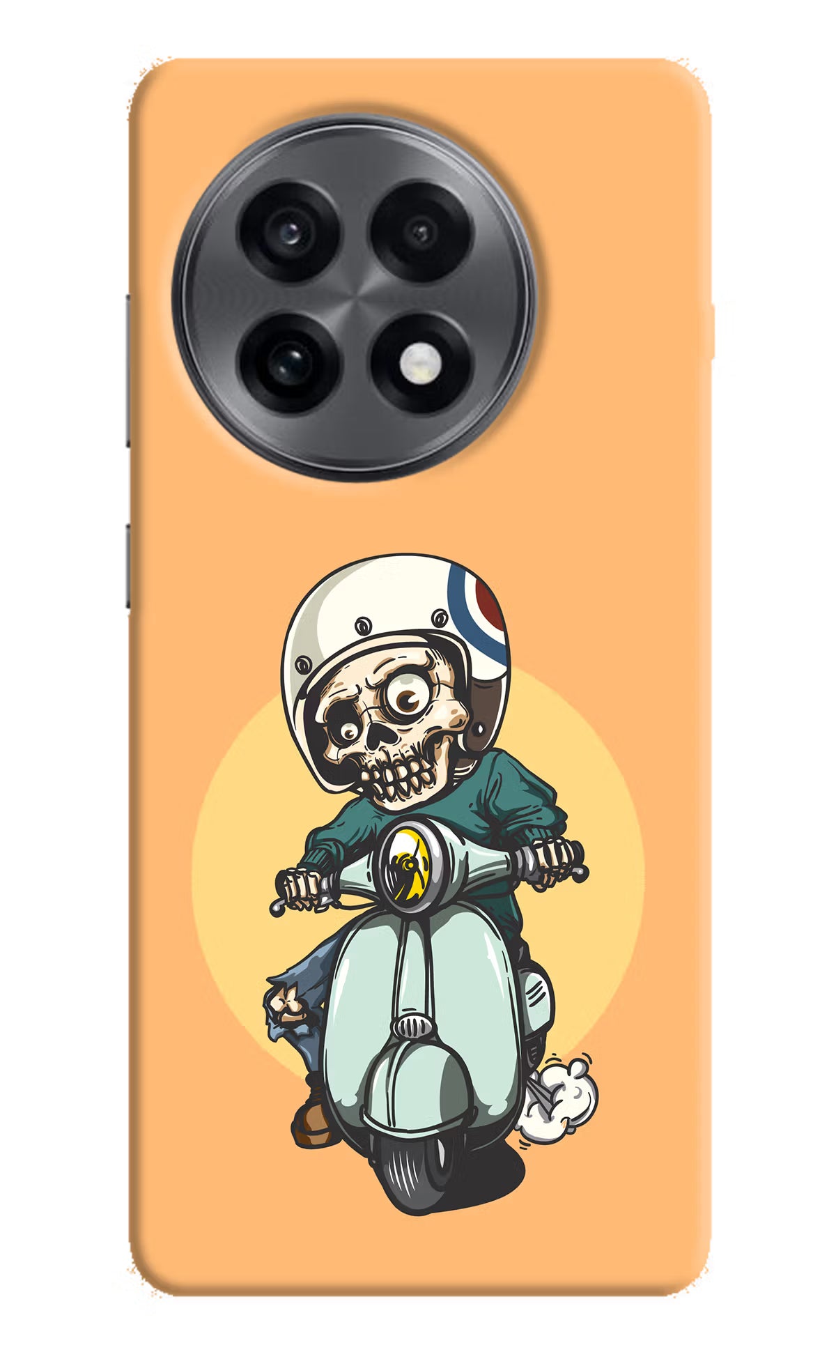 Undead Biker OnePlus 13R Hard Case Back Cover by Casekaro