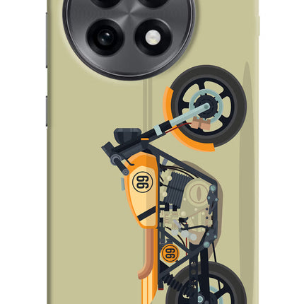 Vertical Speedster OnePlus 13R Hard Case Back Cover by Casekaro