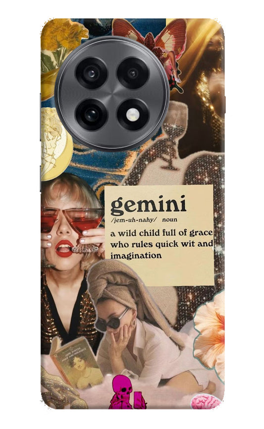 Gemini Zodiac OnePlus 13R Hard Case Back Cover by Casekaro