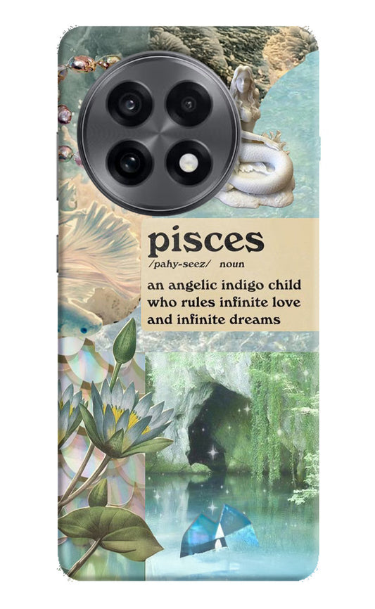 Pisces Zodiac OnePlus 13R Hard Case Back Cover by Casekaro