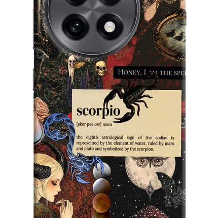Scorpio Zodiac OnePlus 13R Hard Case Back Cover by Casekaro