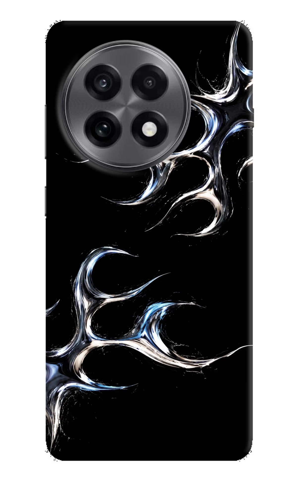 Chrome Tribal OnePlus 13R Hard Case Back Cover by Casekaro