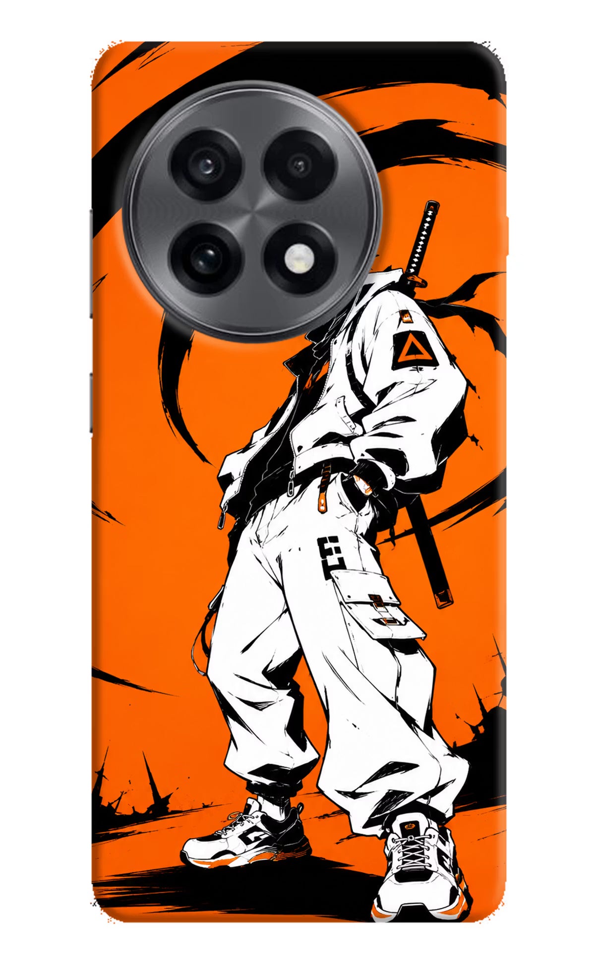 Street Samurai  OnePlus 13R Hard Case Back Cover by Casekaro