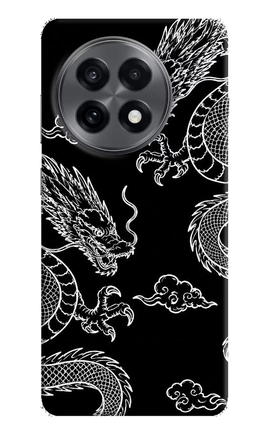 Twin Dragons OnePlus 13R Hard Case Back Cover by Casekaro