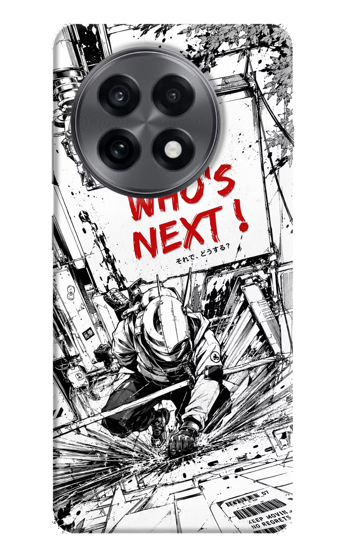 Who's Next OnePlus 13R Hard Case Back Cover by Casekaro