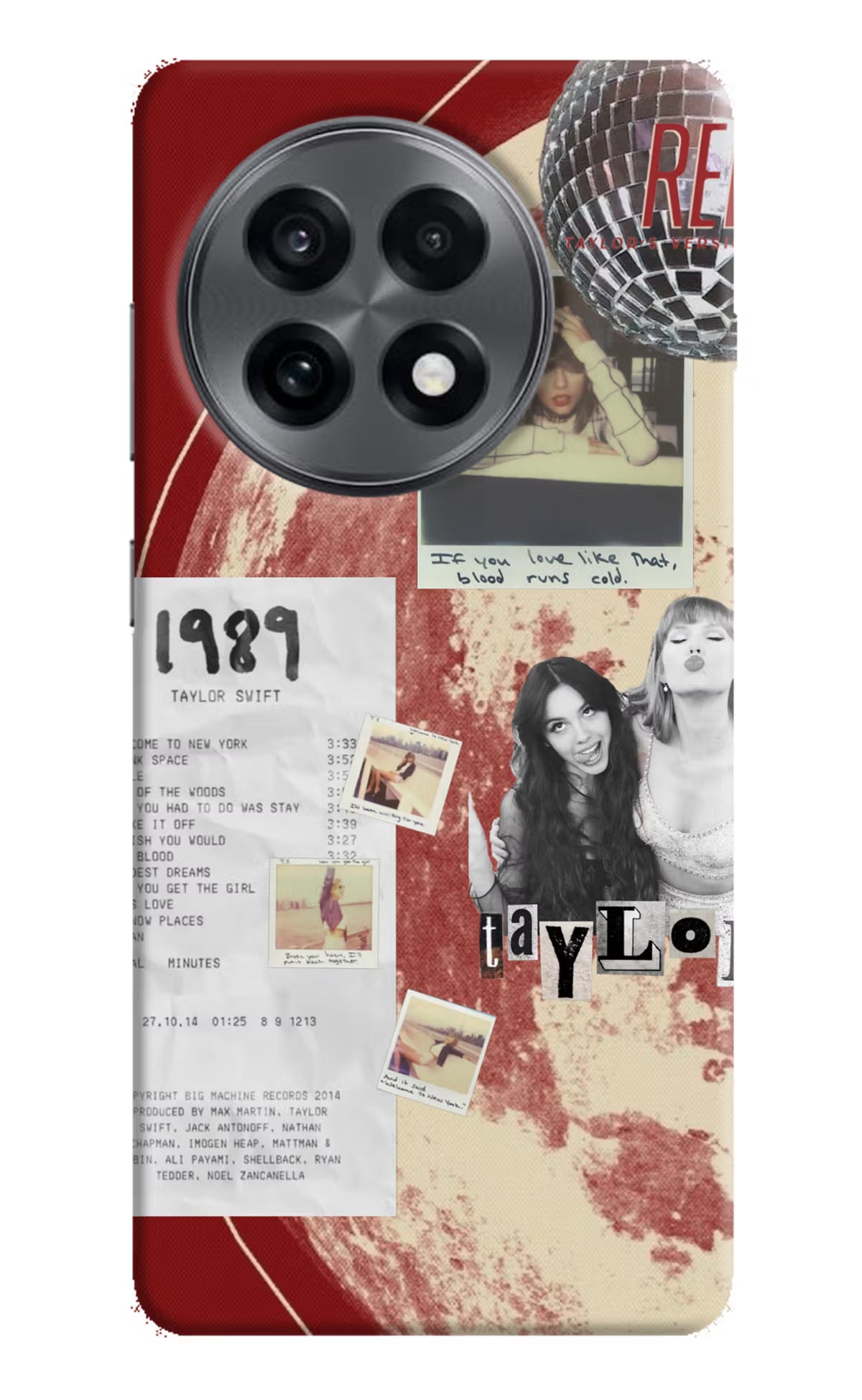 Taylor Swift OnePlus 13R Back Cover