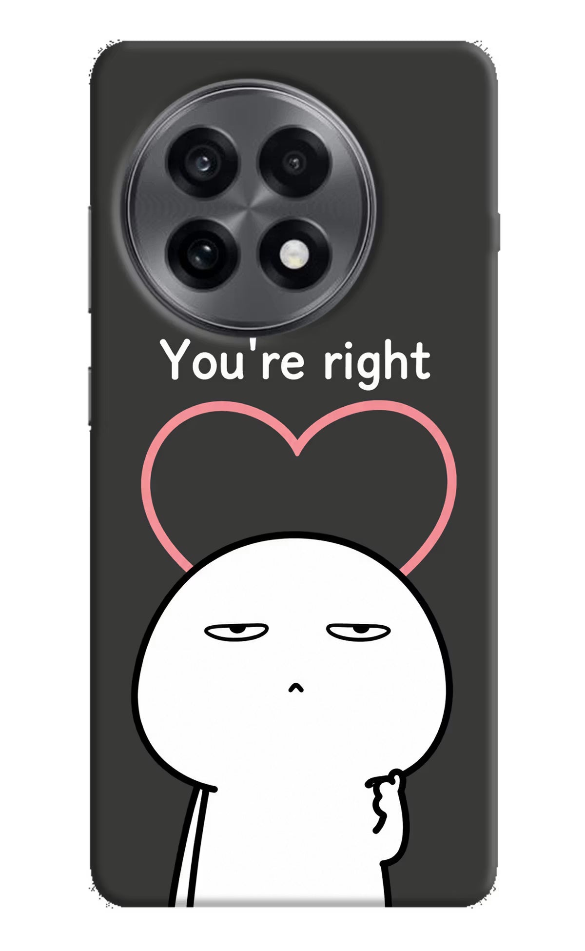 You're Right OnePlus 13R Back Cover