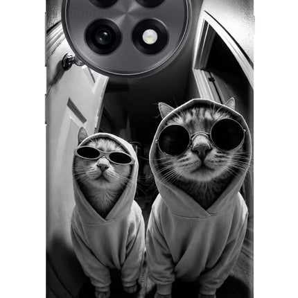 Hood Cats OnePlus 13R Hard Case Back Cover by Casekaro