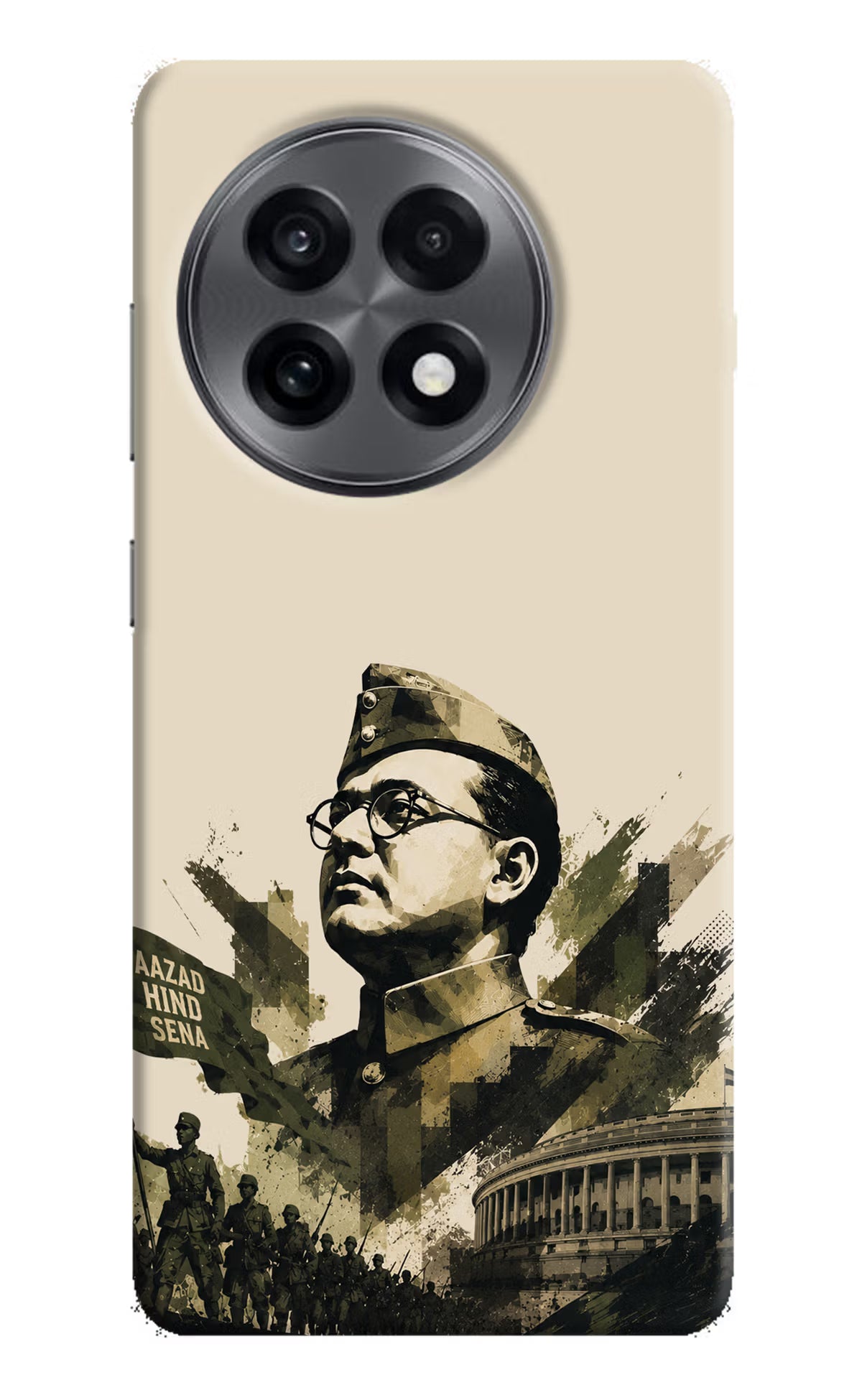 Netaji Rising OnePlus 13R Back Cover