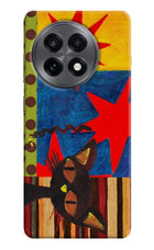 Pop Cat OnePlus 13R Hard Case Back Cover by Casekaro