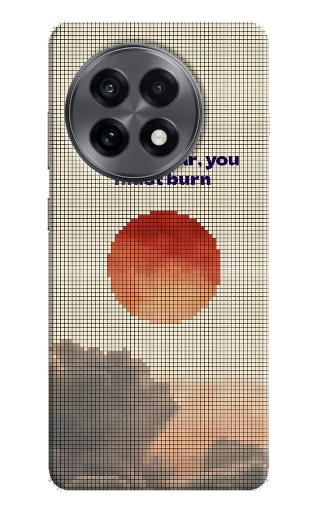 Pixel Sun OnePlus 13R Hard Case Back Cover by Casekaro