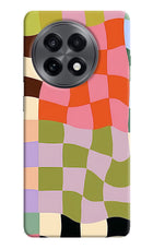 Wavy Grid OnePlus 13R Hard Case Back Cover by Casekaro