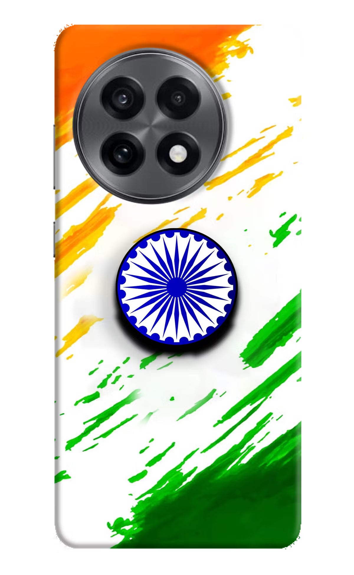 Indian Flag Ashoka Chakra OnePlus 13R Pop Case by Casekaro