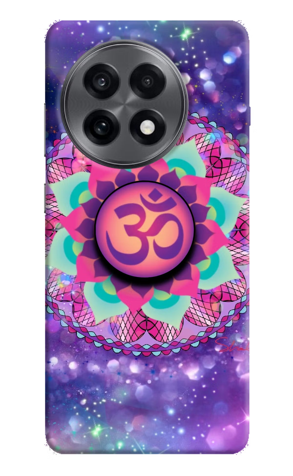 Om Purple OnePlus 13R Pop Case by Casekaro