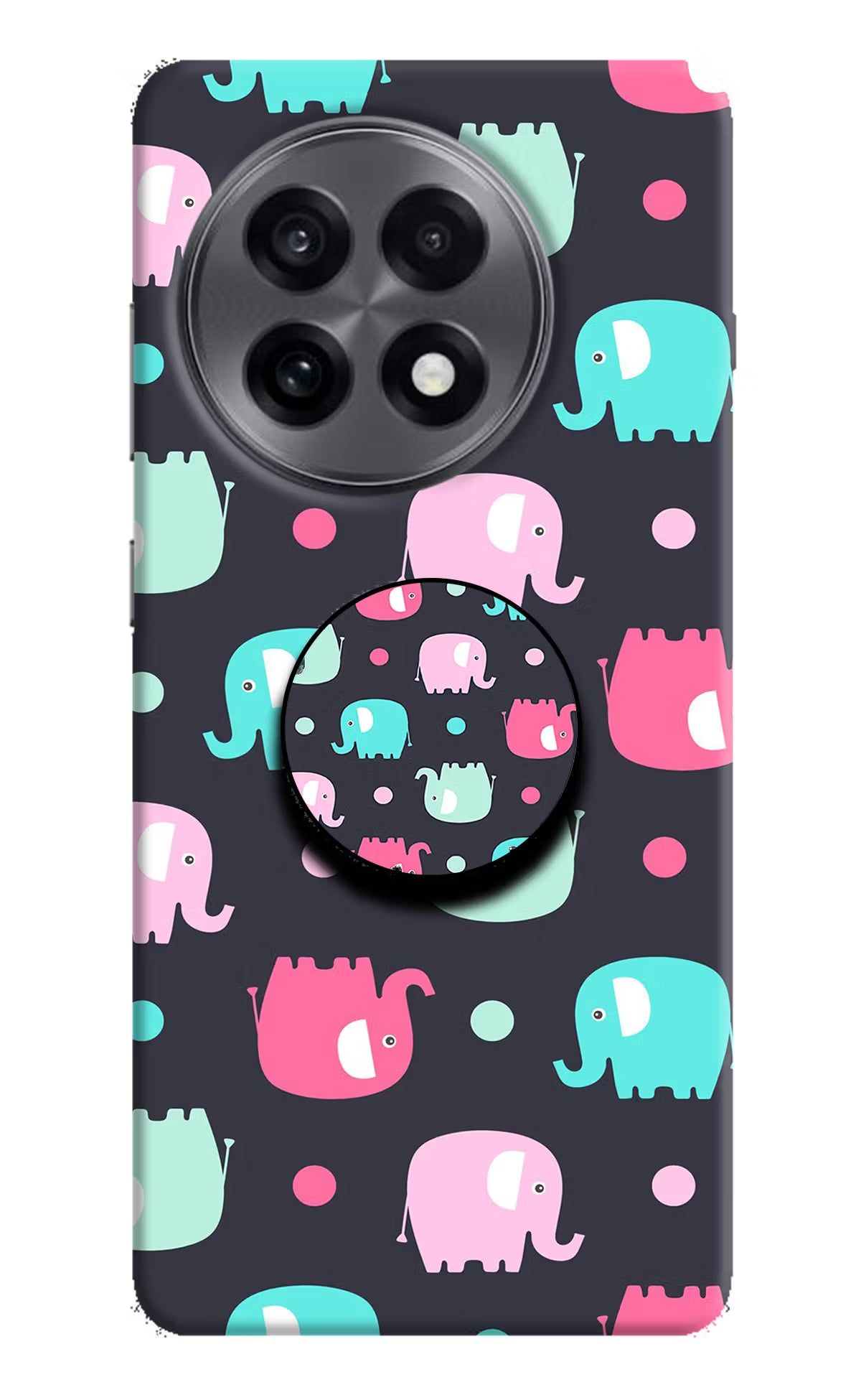 Baby Elephants OnePlus 13R Pop Case by Casekaro