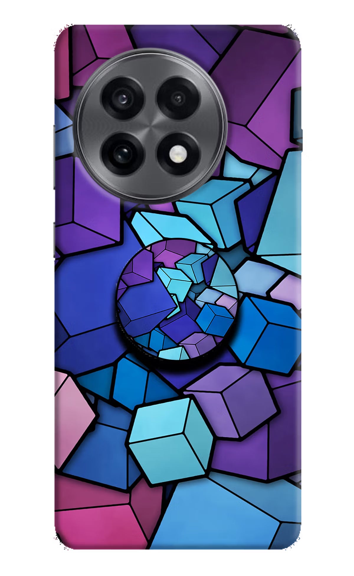 Cubic Abstract OnePlus 13R Pop Case by Casekaro