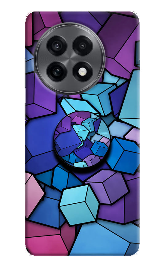 Cubic Abstract OnePlus 13R Pop Case by Casekaro