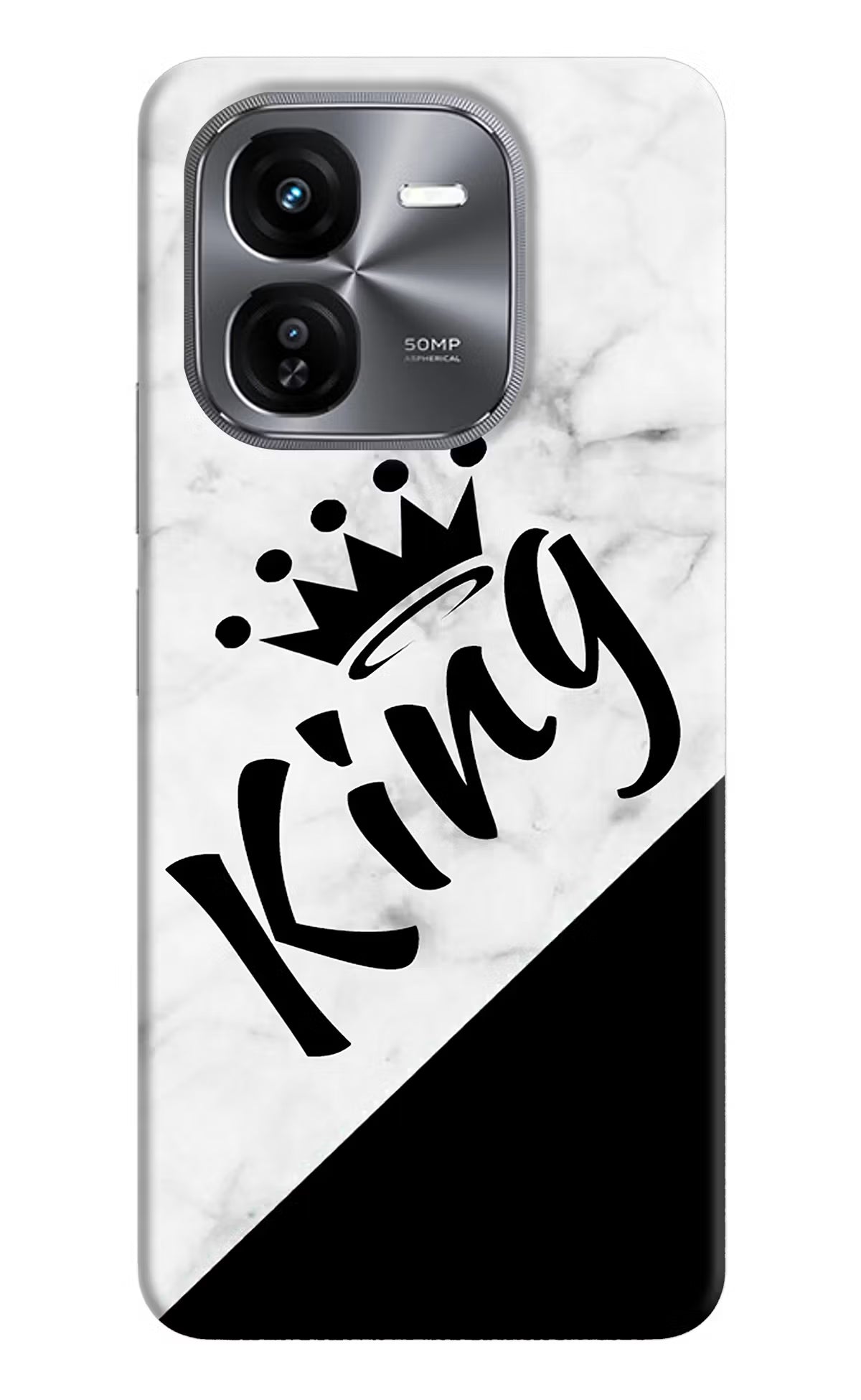King iQOO Z9X Hard Case Back Cover by Casekaro