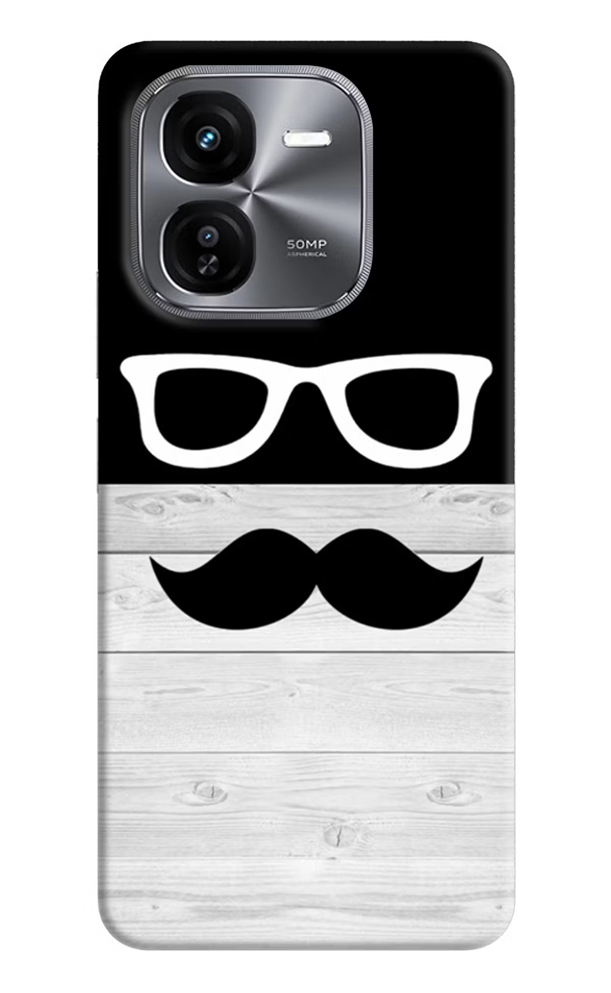 Mustache iQOO Z9X Hard Case Back Cover by Casekaro