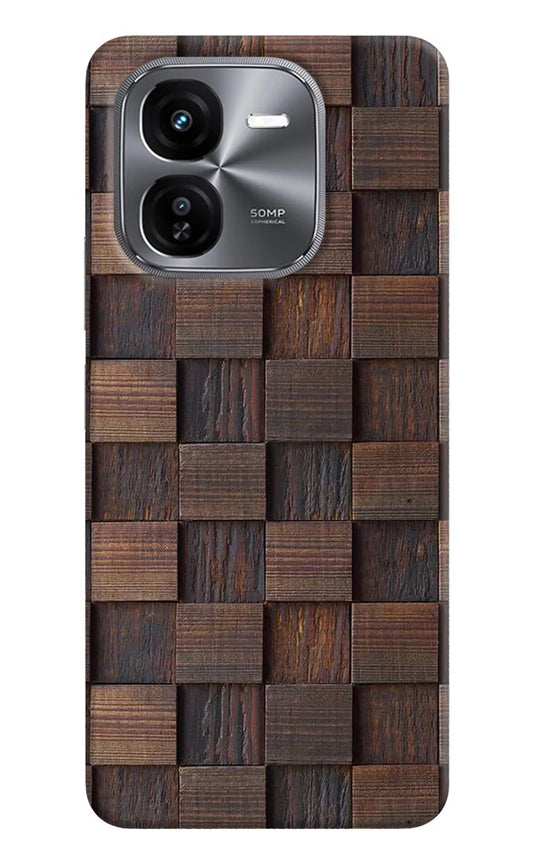 Wooden Cube Design iQOO Z9X Hard Case Back Cover by Casekaro