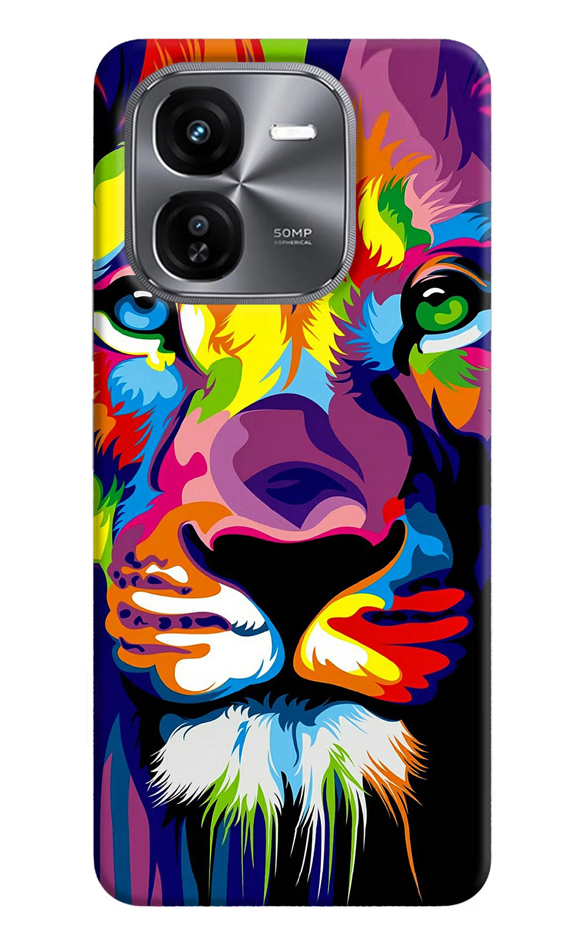 Lion iQOO Z9X Hard Case Back Cover by Casekaro