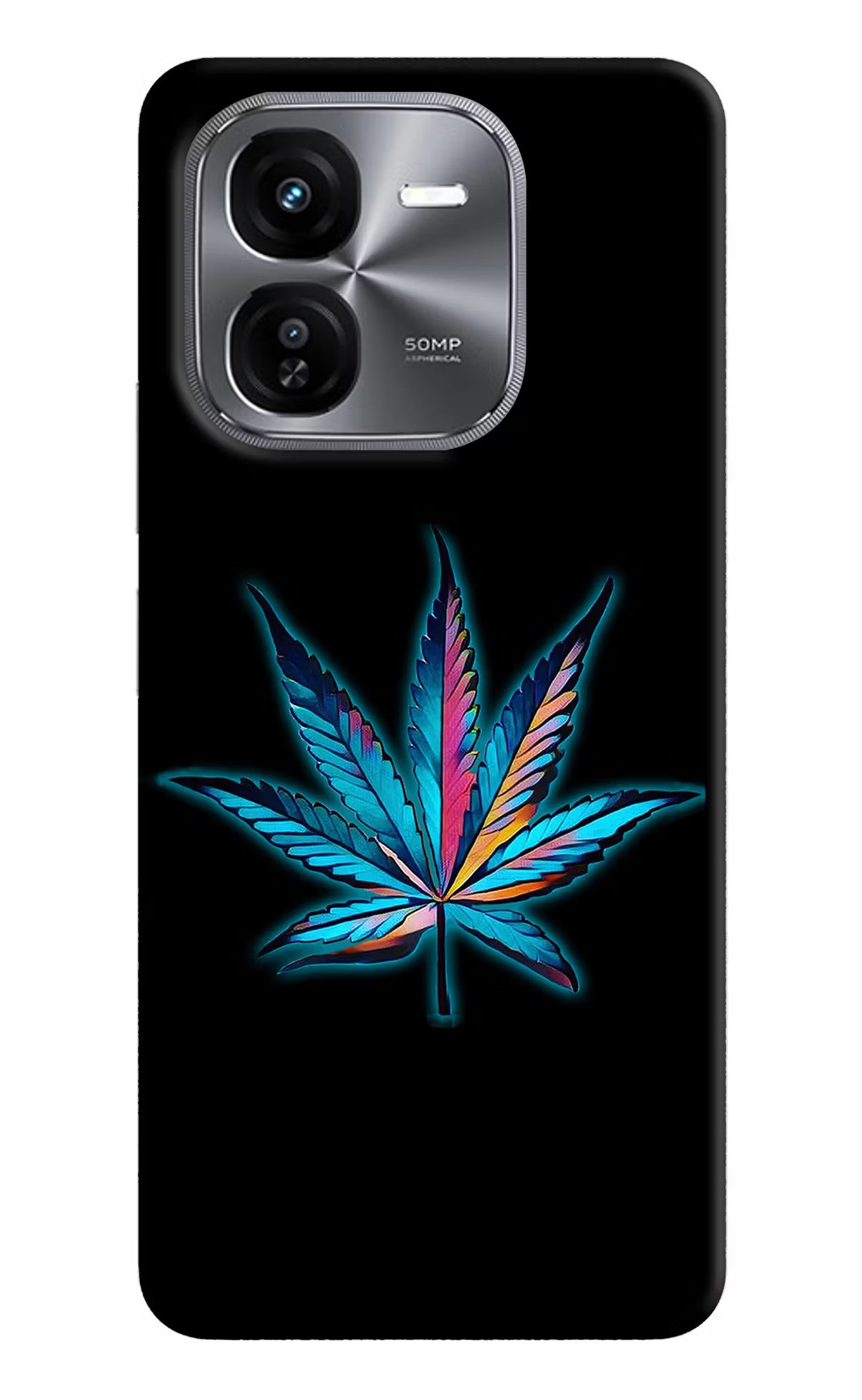 Weed iQOO Z9X Hard Case Back Cover by Casekaro